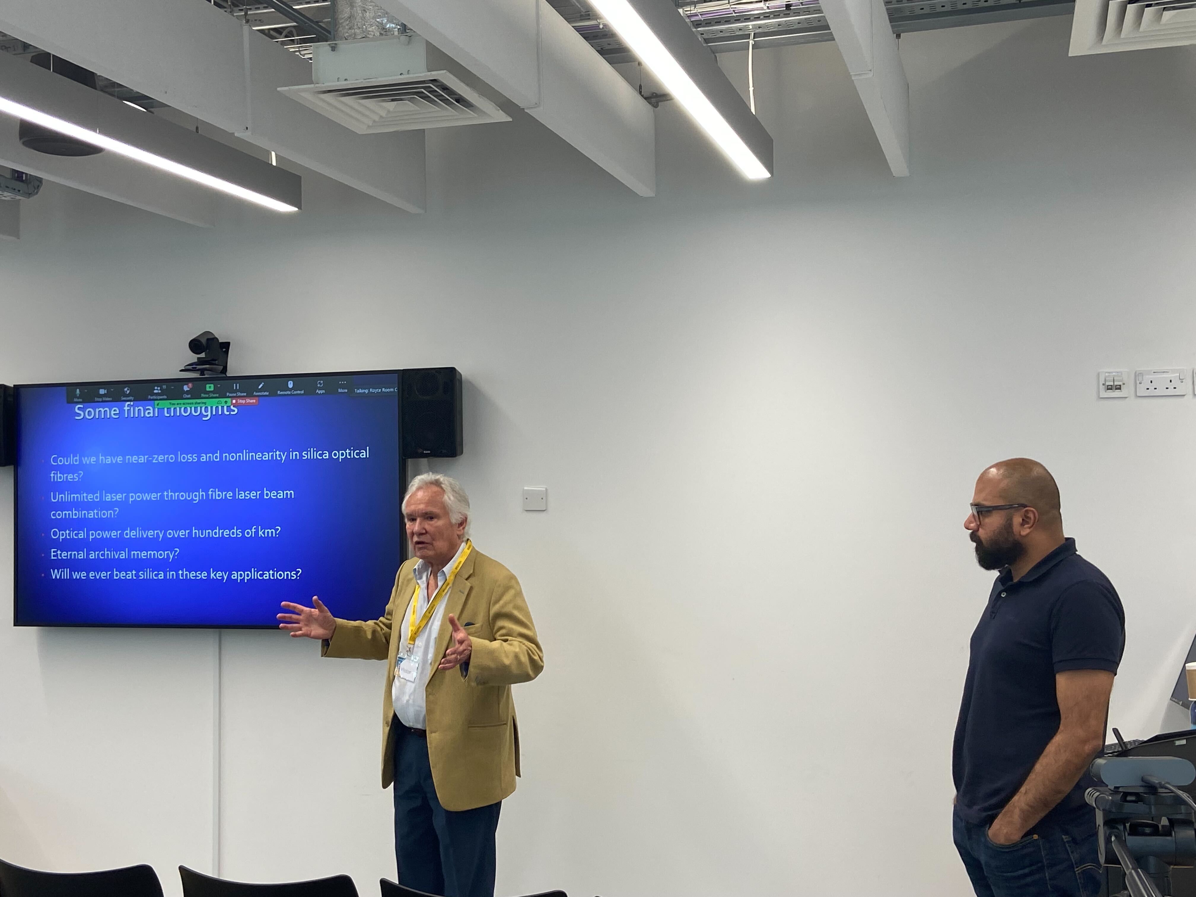 Prof. Sir David Payne Visits LightForm in Manchester | Lightform